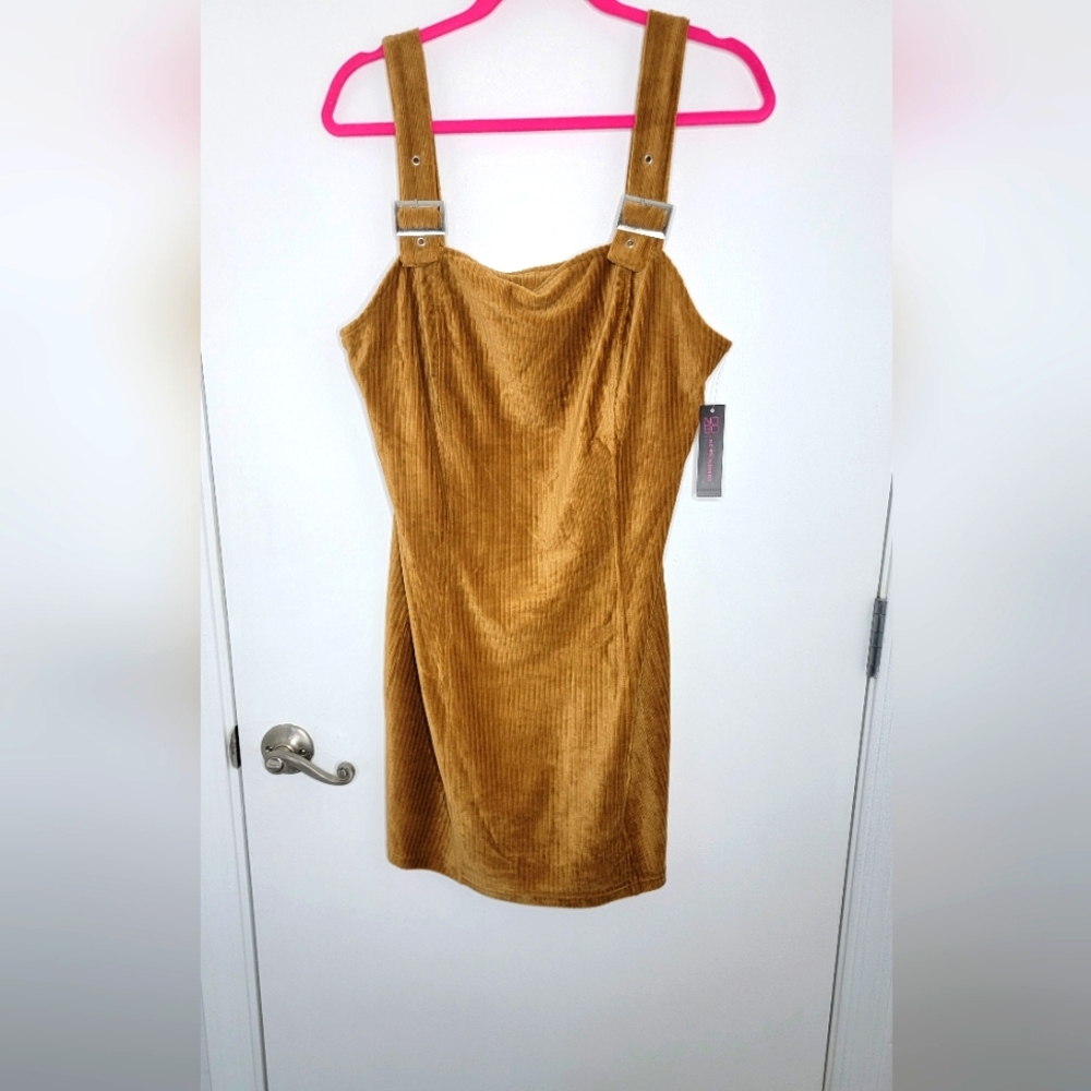 Brown Corduroy-type Dress NWT